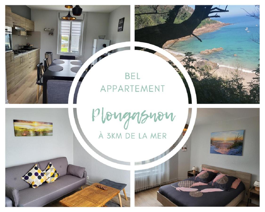 Appartement Paisible En Baie De Morlaix פלוגאסנו מראה חיצוני תמונה